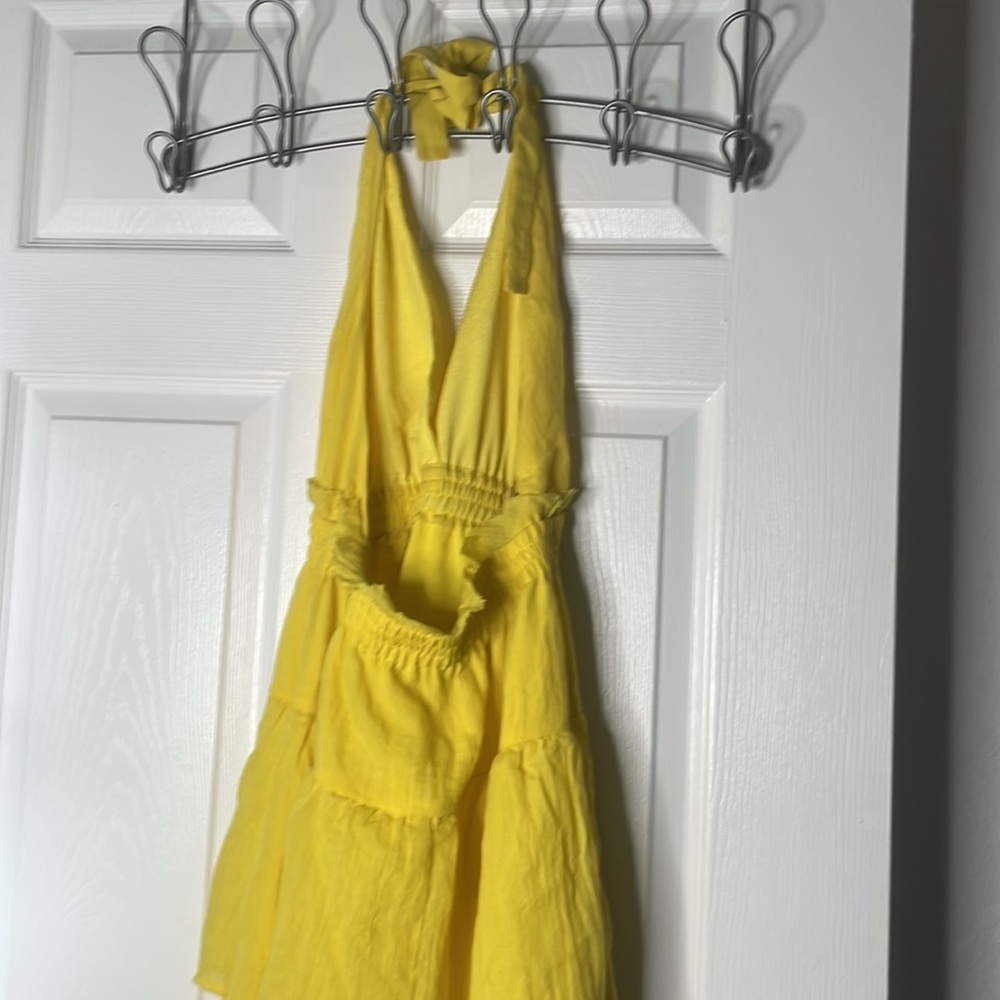 Fiestar Halter Ruffle Maxi Dress - Picture 6 of 7